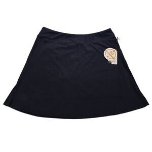 Tail White Label 18” Pull On Golf Skort Night Blue Women’s Large NWT